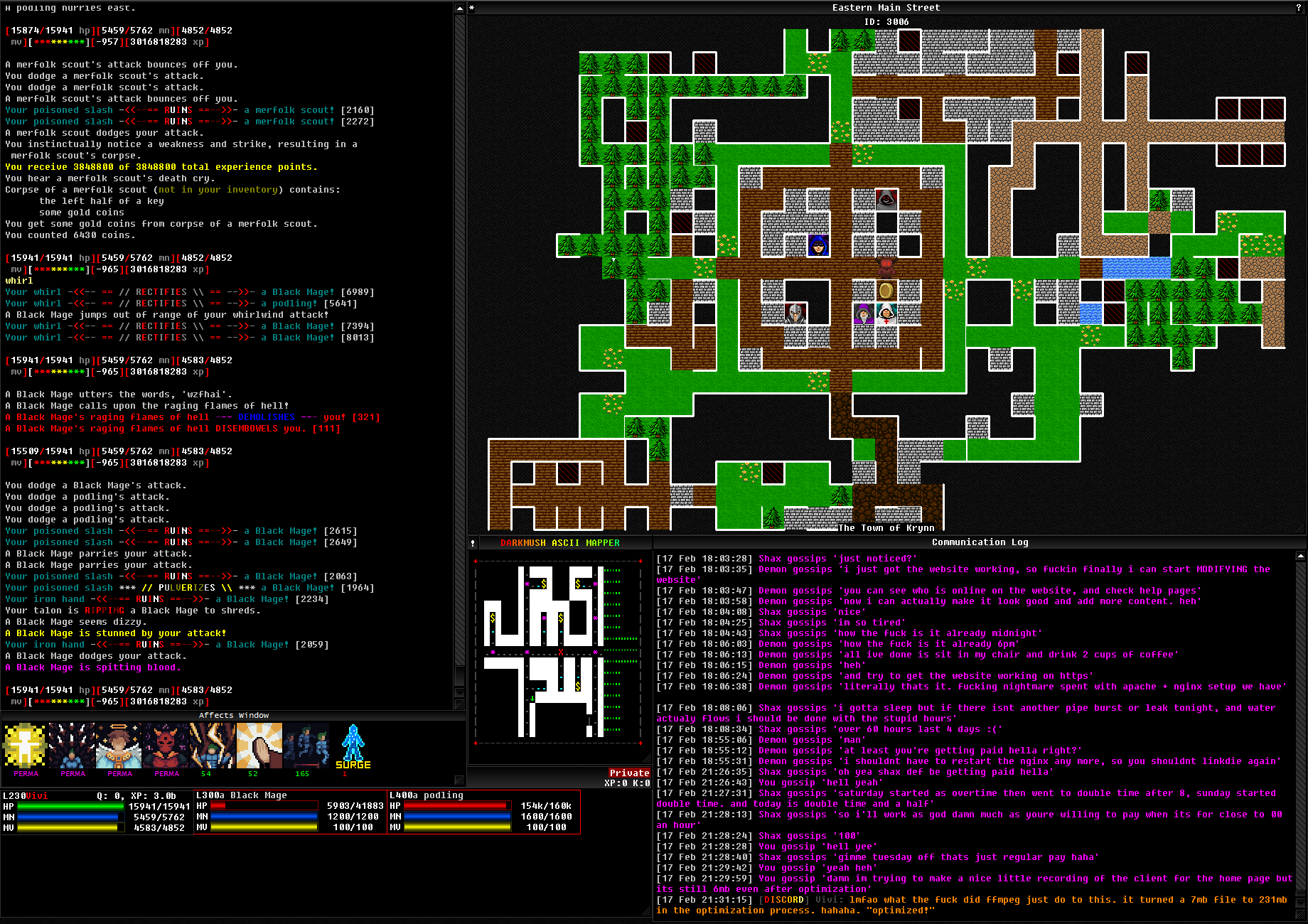 Mushclient screenshot